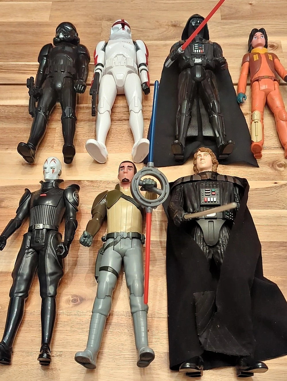 Hasbro Star Wars Rebels Hero Series 12-Inch Action Figures Action Figure Lot